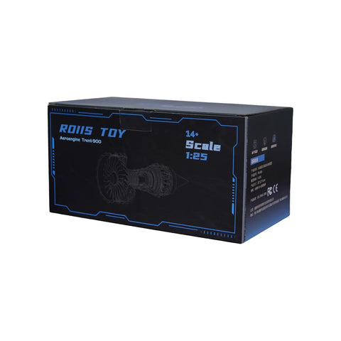 Box for TR900 Turbofan Engine Kit For Aviation Nerds And Gearheads Realistic Jet Engine DIY Model For A380 Fans