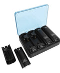 4 In 1 Game Controller Charger Station With 4 Pack 2800mAh Rechargeable NiMH Batteries And USB A To DC Cable For Controllers, Black view