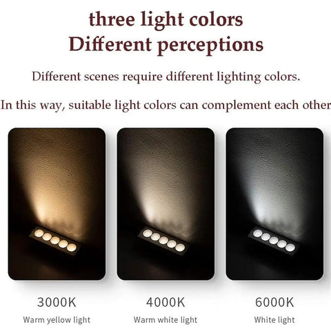 UBNMIUBV 20W Led Recessed Lighting Kits - Adjustable Color Temperature Downlight for Home and Commercial Use,15 Heads-Neutral Light showcasing 3000K, 4000K, and 6000K light options.