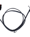 Replacement Power Cable With ABS DC Head Connector For Portable Ham Radios And Charging, Durable One Piece Injection Molded Plug