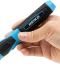 Hand holding a Cordless Wireless Soldering Kit With A Mini USB Rechargeable Pen, Quick Heat Up To 750°F, LED Indicator, 4V Lithium-Ion Battery