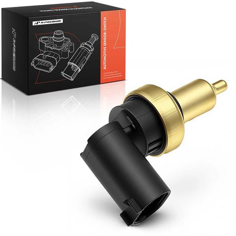 Engine Coolant Temperature Sensor Compatible With Mercedes-Benz C Class C300 C350 C63 Cls Clk Models Oem Replacement display with packaging.