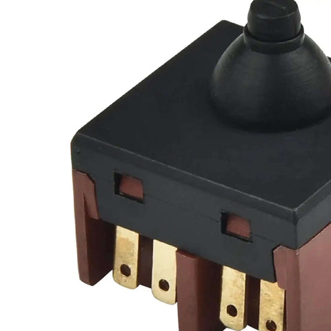 Push Button Angle Grinder Switch Replacement For Power Tools Easy Install No Fuss Durable Electric Grinder Switch close-up view