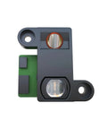 Compact Solid State Lidar Sensor With 110 Degree Field Of View, 30 To 400 Millimeter Scanning Range, shown in close-up view