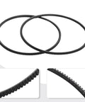 Set Of Two Premium Polyurethane Lathe Belts For Mini Metal Lathes Models 5M375 And 5M387 Featuring Dead On 21mm Bore Fit.