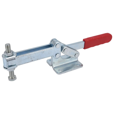 630Kg Holding Force Quick Release Toggle Clamp For Jigs And Fixtures, Horizontal Clamp With Iron And Plastic Construction, Pro Grade Tool