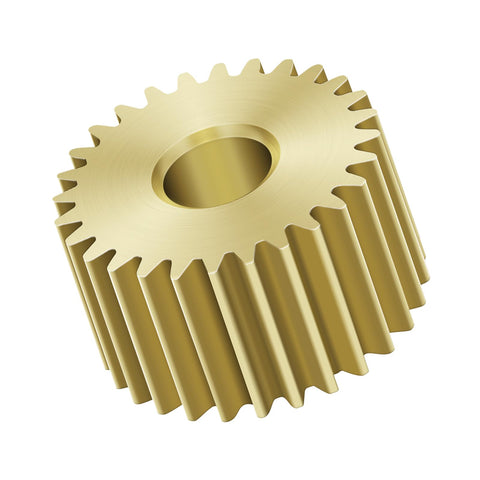 Copper Gear Pinion Replacement Set 4-Piece For 2204 2400KV Brushless Motor And ESC Combo Upgrade For Axial SCX24 1/24 RC Crawler Car Beef Up Motor Life And Power Delivery