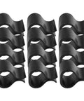 24Pcs Rattan Furniture Clamps For Patio Wicker Chairs And Sectional Sofas No Hassle Install Fasteners Sturdy Double Groove Frame