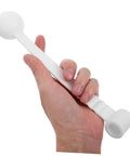 Holding Portable Golf Swing Training Device For Home And Outdoor Use Lightweight Swing Pole Trainer To Improve Technique And Accuracy