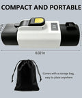 Type 1 to GBT EV Charging Adapter SAE J1772 to GBT Converter 32A with compact dimensions and storage bag.