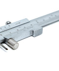 Top Shelf Parallel Marking Vernier Caliper 0 To 200mm 8 Inch Premium Stainless Steel showing clear measuring scale for layout precision.