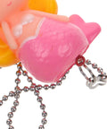 Mermaid Bathtub Stopper Rubber Plug with Chain for Easy Drain, pink mermaid design, flexible rubber material, attached chain.