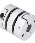 Aluminum alloy shaft coupling adapter (GL), 44x50-14x14 bore, motor connector sleeve, front view