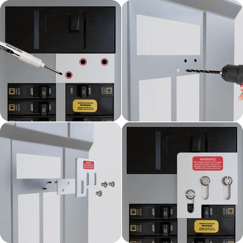 Interlock Kit For 150/200 Amp QO And Homeline Panels, One And Three Eighths Inch Spacing Between Main And Generator Breakers, Setup Is A Breeze, Professional Grade Safety Kit, SD200A Compatible