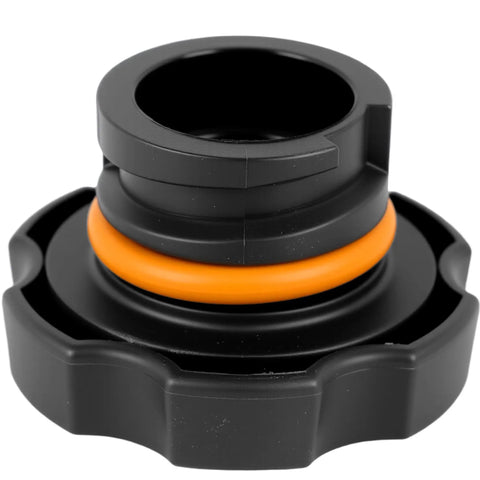 FC208 Engine Oil Filler Cap Replacement For Chevy GMC Buick Cadillac Silverado Suburban Tahoe Canyon Close-up View