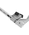 Top Tier External Thread Repair Tool Kit Fixes 1-1/4 To 5 Inch OD Pipes And Bolts Instantly. silver aluminum tool close-up