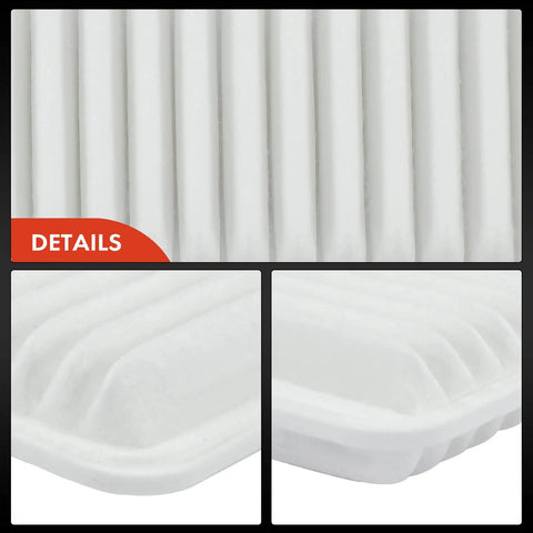 Close-up of Engine Air Filter Direct Fit For Toyota And Lexus Vehicles Including Camry 2002 To 2006 Camry Hybrid 2007 To 2011