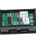 Dual LED Voltmeter Ammeter For Panel Mount Voltage And Current Meter Multimeter With Red And Blue Readouts 50A Capacity