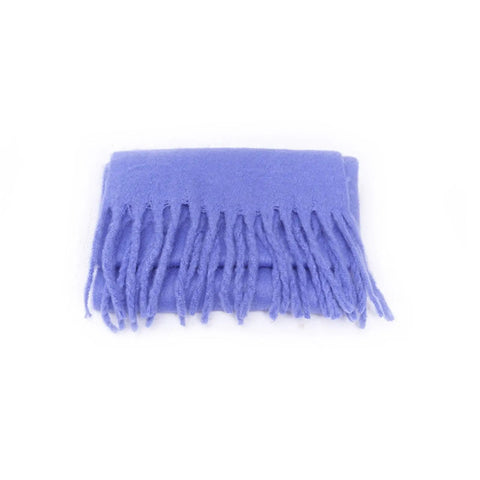 Cozy Large Blanket Wrap Shawl For Women, soft thick knit scarf folded, with fringe, all season throw, warm napping blanket, colorful wrap
