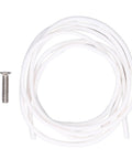 Cable and screw included with IP65 Electrical Junction Box Heavy Duty Flame Retardant ABS Plastic Enclosure for construction use.