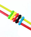 Colorful Multipurpose Alloy Bicycle Brake Line Clamps And Cable Clips For Road Bikes No Tool Needed Easy Install Cable Management