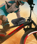 Portable Safe Lock Box With Cable And Combination Code Water Resistant ABS Travel Safe for bikes outdoors.