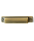 10 Pack 6.3 Inch Center To Center Brushed Antique Brass Kitchen Cabinet Handles 160mm Cabinet Pulls Hardware For Cabinets