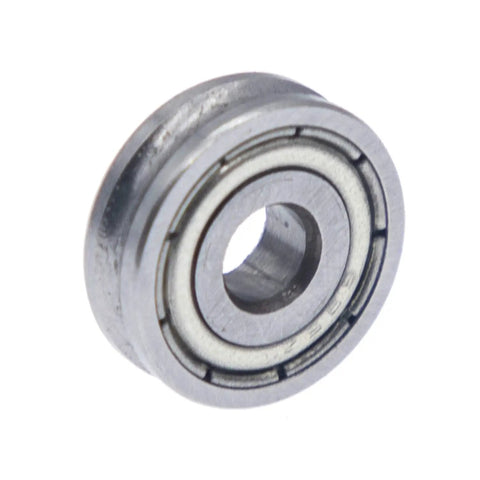 U Shaped Extruder Bearing 4x13x4mm U60413 For 3D Printer Top Notch High Precision Low Noise Smooth Glide Round Wheel Gear Walking Guide Rail Bearings Fitting Pulley Kit, steel bearing