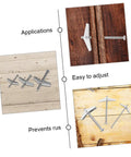 Toggle Bolt And Wing Nut Drywall Anchor Kit For Hollow Walls, No Fuss Easy Install, Steel Rust Resistant Wall Fasteners For DIY Projects And Pros That Holds Heavy Items Safely in 1/8, 3/16 and 1/4 inch sizes on wood panels