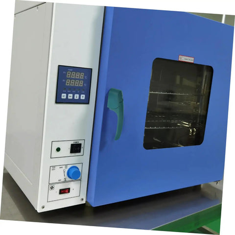 Stobaza Commercial Oven Handle For Drying Cabinet Industrial Grade Stainless Steel Grip With Sleek Minimalist Design on blue drying oven.