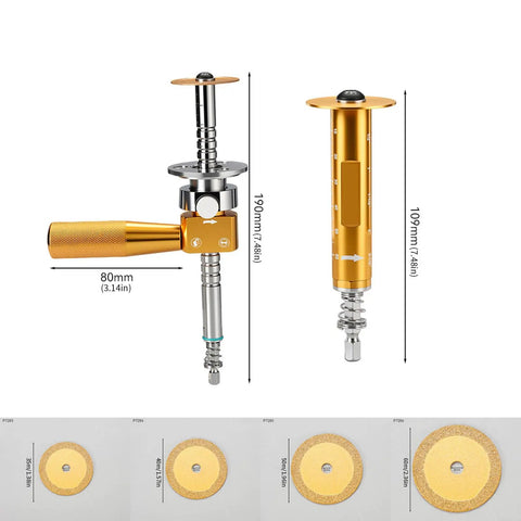 Lightweight Drill Powered PVC Pipe Cutter Attachment For Quick Easy Smooth Burr Free Cuts On PVC Drain Pipes And More