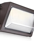 Image of 120W Outdoor LED Wall Pack With 17,400 Lumens, Color Adjustable 3000K 4000K 5000K, Semi Cut Off, Photocell, Wattage Selectable, DLC 5.1 Premium, Built To Last Rugged Aluminum Housing For Harsh Exterior Lighting