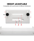24 Inch HDPE Router Sled For Flattening Slabs Benchtop Slab Flattening Jig With Adjustable Height Up To 2.9 Inches