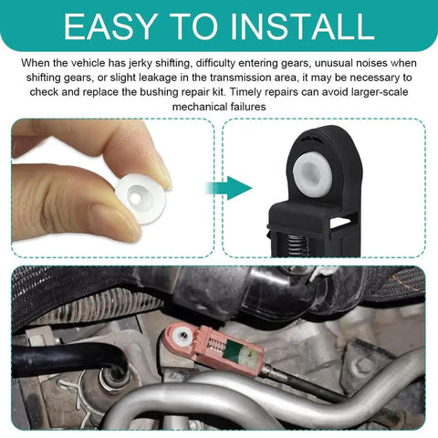 Installing Shifter Cable Bushing Kit For Ford Edge Fusion Escape Transit Connect C Max, Automatic Transmission Shift Linkage Replacement DG9Z-7K340-A