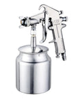 Heavy Duty Adjustable Pneumatic Paint Sprayer Built Like A Beast, metal frame with adjustable spray nozzle and high atomization tip.