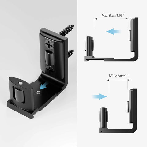 CCJH Sliding Barn Door Bottom Floor Guide With Adjustable Roller U Shape Flexible Flush Design Wall Mounted Black Dual Sided Concealed Pulleys For Smooth Quiet Door Operation Made From Durable Aluminum Alloy.