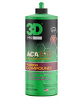 3D ACA510 rubbing compound bottle with alpha ceramic alumina, green 32 oz container