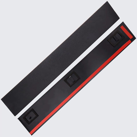 B Pillar Trim Door Molding For Front Passenger And Driver Side Outer Seal Compatible With 2008 2020 Dodge Grand Caravan And 2008 2016 Chrysler Town And Country Easy Install With No Tools And Strong Adhesive Tape Replacement Parts 5020664AA 5020665AA with adhesive back view