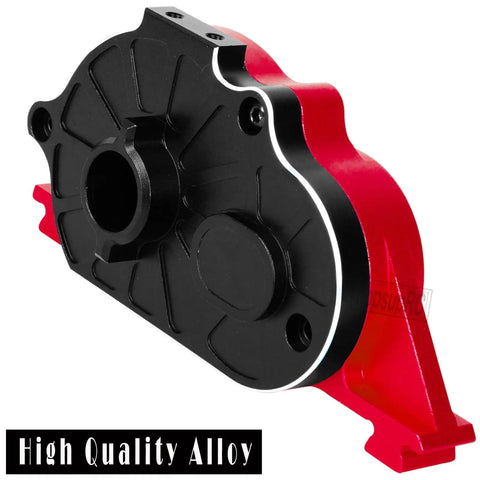 Aluminum Motor Mount Gear Cover Upgrade Kit For 1/10 Granite, Senton, Vorteks, And Big Rock 3S, High Quality Alloy Red