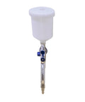 Pro Grade Lvlp Spray Gun Featuring Gravity Feed Reservoir Lightweight Aluminum Body Holds 20 Oz Cup Paired With Exact 1.3 Millimeter Nozzle