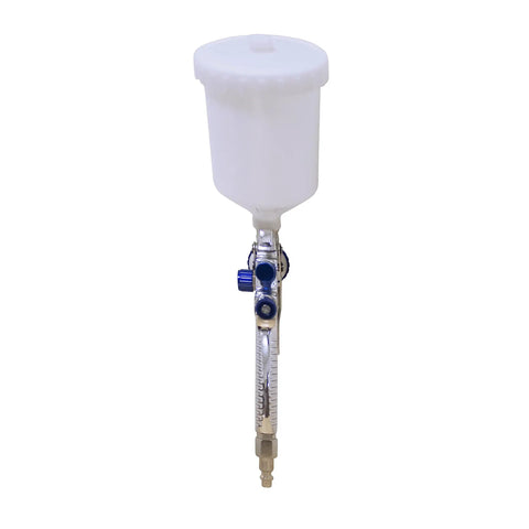 Pro Grade Lvlp Spray Gun Featuring Gravity Feed Reservoir Lightweight Aluminum Body Holds 20 Oz Cup Paired With Exact 1.3 Millimeter Nozzle