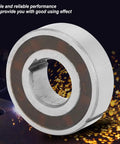 One Way Bearing For Industrial Machinery, Built Tough Heavy Duty Sealed Ball Bearing With Spherical Raceway, 35mm OD
