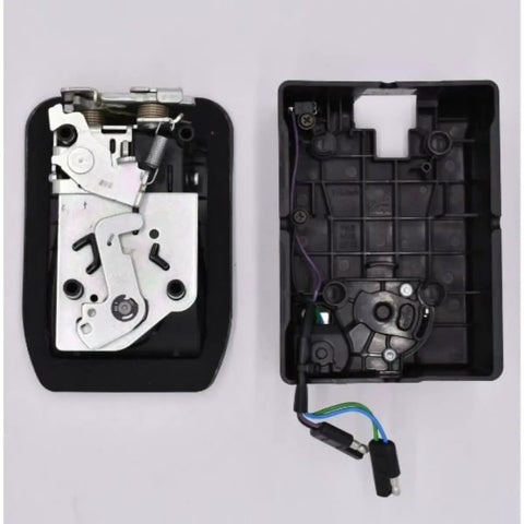 Built Different Heavy Duty Rotary Latch With Power Lock For Utility Trucks Gonna Keep Your Gear Locked Down Smooth Sailing With No Sweat Easy Install Black Silver Finish Key Code 2027 Is Dang Tough
