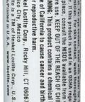 Blue Threadlocker Stick For Metal Threads, Medium Strength Anaerobic Threadlocker, Wax Like Self Feeding Applicator, 9g, Single Use