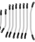 Stainless Steel High Clearance Suspension Linkage Set For Redcat Ascent Fusion 1/10 RC Crawler Upgrade Parts Built Tough, Beefed Up Durability And Stability For A Realistic Ride.