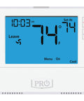 Universal Programmable 7 Day Single Stage Thermostat 2H 2C For Home Comfort With Super Easy Scheduling And Real Energy Savings display