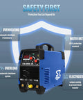 Gas Shielded TIG And ARC Welder For Home DIY And Light Pro Use With Argon Shielding Dual Function DC Inverter Stable Arc