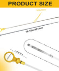 Engine Oil Dipstick 461mm Direct Fit For Nissan Sentra 1.8L 2000 To 2006 Replacement Part 11140 4Z00J And 917 008 product size