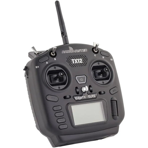 TX12 MkII ELRS 16CH OpenTX EDGETX Multi-Module Radio Transmitter For RC Drones Carry Case Included 18650 Battery Pack