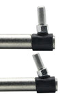 Heavy Duty Drag Link Replacement 532175572 175572 Fits A Wide Range Of Lawn Equipment From Husqvarna Poulan Roper Craftsman Weed Eater Easy Install Drop In Or Bolt Up Durable Part For Long Lasting Performance Ready To Install With Standard Hardware close-up with threaded bolt and nut
